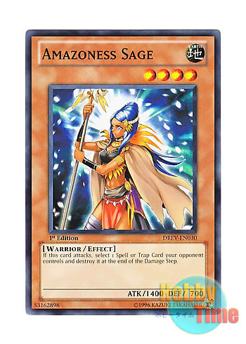 画像1: 英語版 DREV-EN030 Amazoness Sage アマゾネスの賢者 (ノーマル) 1st Edition