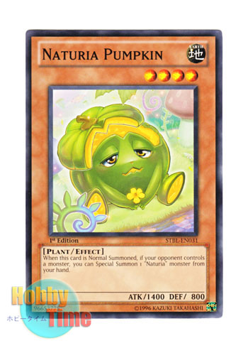 画像1: 英語版 STBL-EN031 Naturia Pumpkin ナチュル・パンプキン (ノーマル) 1st Edition