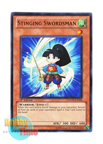 画像1: 英語版 PHSW-EN004 Stinging Swordsman 針剣士 (ノーマル) 1st Edition