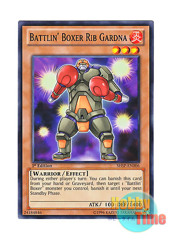 画像1: 英語版 SHSP-EN006 Battlin' Boxer Rib Gardna BK リベージ・ガードナー (ノーマル) 1st Edition