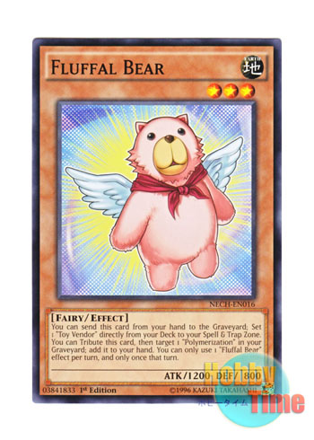 画像1: 英語版 NECH-EN016 Fluffal Bear ファーニマル・ベア (ノーマル) 1st Edition