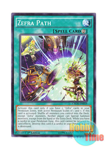 画像1: 英語版 CROS-EN059 Zefra Path セフィラの輝跡 (ノーマル) 1st Edition