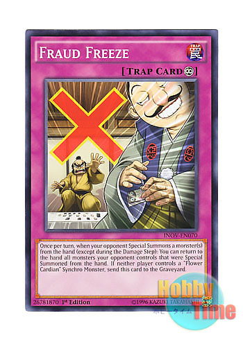 画像1: 英語版 INOV-EN070 Fraud Freeze イカサマ御法度 (ノーマル) 1st Edition