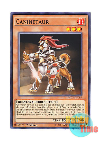 画像1: 英語版 INOV-EN092 Caninetaur 犬タウルス (ノーマル) 1st Edition