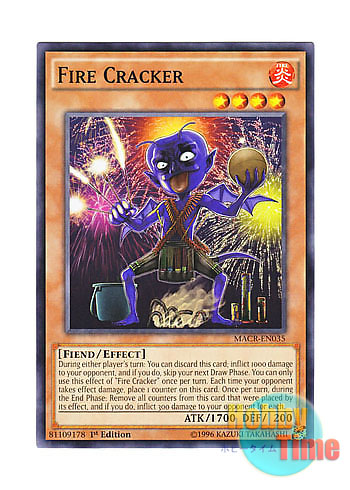 画像1: 英語版 MACR-EN035 Fire Cracker ファイヤークラッカー (ノーマル) 1st Edition