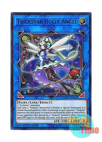 英語版 COTD-EN044 Trickstar Holly Angel トリックスター・ホーリーエンジェル (ウルトラレア) 1st Edition