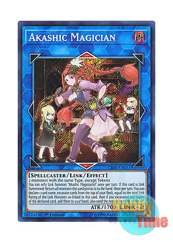 英語版 CIBR-EN051 Akashic Magician アカシック・マジシャン (シークレットレア) 1st Edition