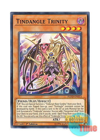 画像1: 英語版 FLOD-EN013 Tindangle Trinity ティンダングル・トリニティ (ノーマル) 1st Edition