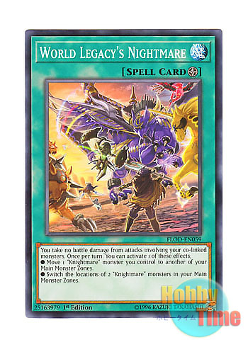 画像1: 英語版 FLOD-EN059 World Legacy's Nightmare 星遺物へ誘う悪夢 (ノーマル) 1st Edition