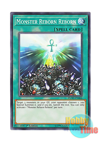 画像1: 英語版 FLOD-EN066 Monster Reborn Reborn 取捨蘇生 (ノーマル) 1st Edition