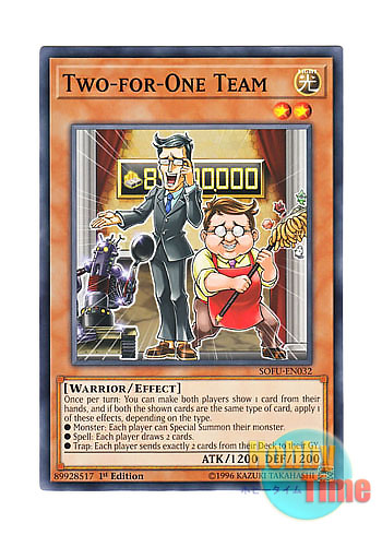 画像1: 英語版 SOFU-EN032 Two-for-One Team 通販売員 (ノーマル) 1st Edition