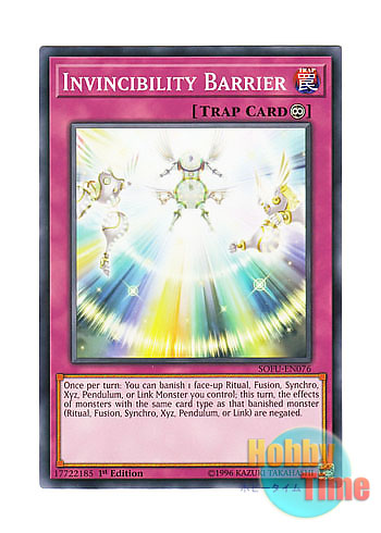 画像1: 英語版 SOFU-EN076 Invincibility Barrier インヴィンシブル・ヘイロー (ノーマル) 1st Edition