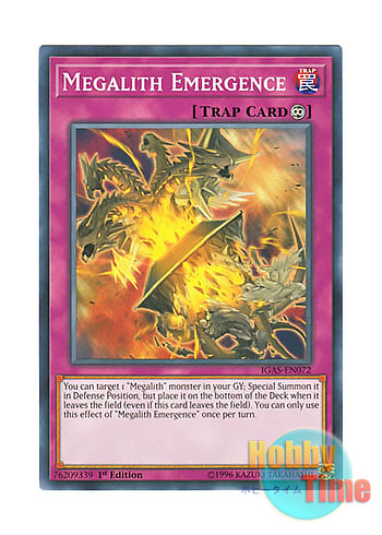 画像1: 英語版 IGAS-EN072 Megalith Emergence メガリス・エマージョン (ノーマル) 1st Edition