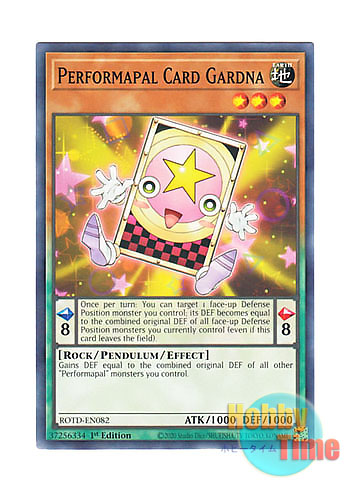 画像1: 英語版 ROTD-EN082 Performapal Card Gardna EMカード・ガードナー (ノーマル) 1st Edition