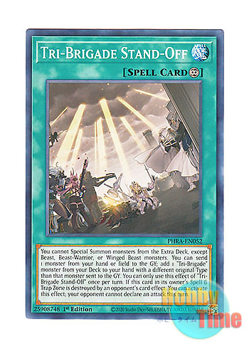 画像1: 英語版 PHRA-EN052 Tri-Brigade Stand-Off 鉄獣の戦線 (ノーマル) 1st Edition