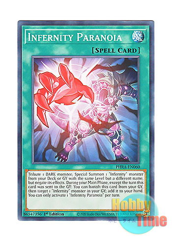 画像1: 英語版 PHRA-EN060 Infernity Paranoia インフェルニティ・パラノイア (ノーマル) 1st Edition