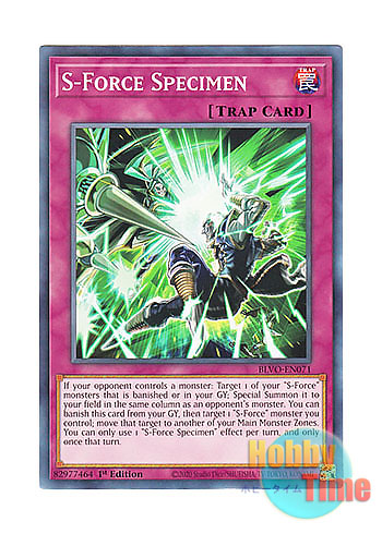 画像1: 英語版 BLVO-EN071 S-Force Specimen S－Force スぺシメン (ノーマル) 1st Edition