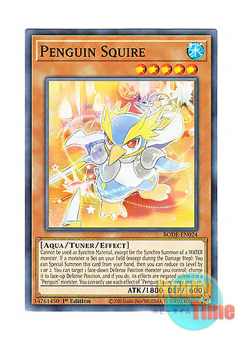 画像1: 英語版 BODE-EN024 Penguin Squire ペンギン勇士 (ノーマル) 1st Edition