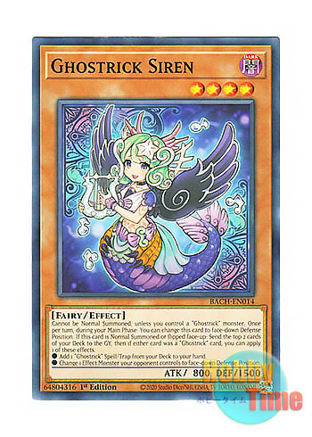 画像1: 英語版 BACH-EN014 Ghostrick Siren ゴーストリック・セイレーン (ノーマル) 1st Edition