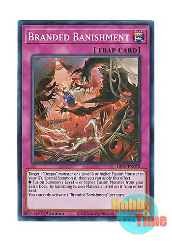 英語版 DIFO-EN072 Branded Banishment 烙印追放 (スーパーレア) 1st Edition