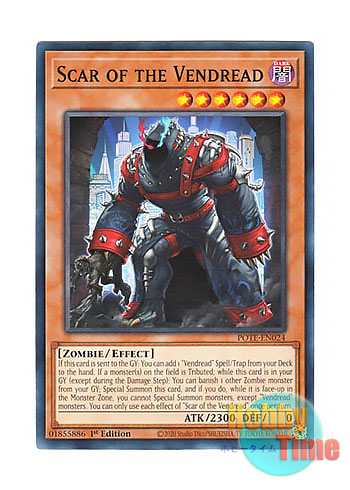 画像1: 英語版 POTE-EN024 Scar of the Vendread スカー・ヴェンデット (ノーマル) 1st Edition