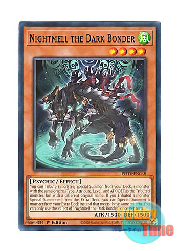 画像1: 英語版 POTE-EN038 Nightmell the Dark Bonder 悪醒師ナイトメルト (ノーマル) 1st Edition