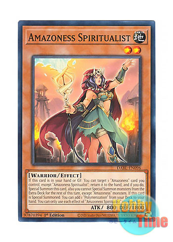 画像1: 英語版 DABL-EN096 Amazoness Spiritualist アマゾネス霊術師 (ノーマル) 1st Edition