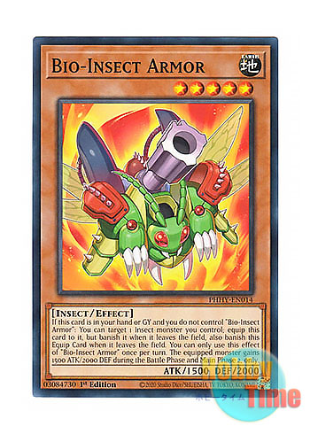 画像1: 英語版 PHHY-EN014 Bio-Insect Armor 昆虫機甲鎧 (ノーマル) 1st Edition