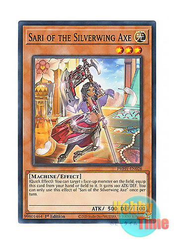 英語版 PHHY-EN026 Sari of the Silverwing Axe 銀翼のAXE－サリー 