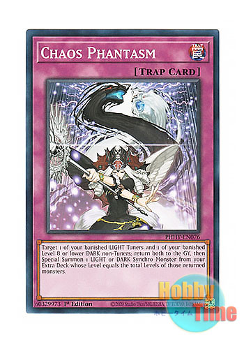 画像1: 英語版 PHHY-EN076 Chaos Phantasm 混沌変幻 (ノーマル) 1st Edition