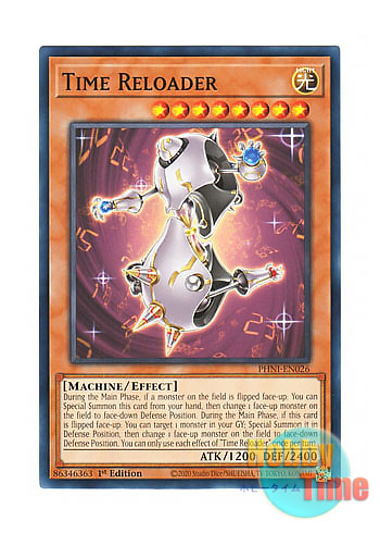 画像1: 英語版 PHNI-EN026 Time Reloader タイム・リワインダー (ノーマル) 1st Edition