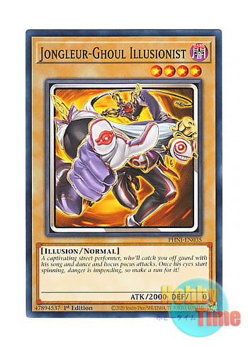 英語版 PHNI-EN035 Jongleur-Ghoul Illusionist ジョングルグールの幻術師 (ノーマル) 1st Edition