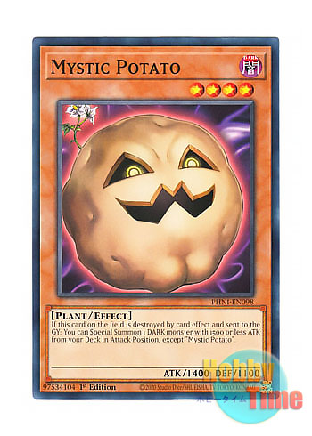 画像1: 英語版 PHNI-EN098 Mystic Potato キラー・ポテト (ノーマル) 1st Edition