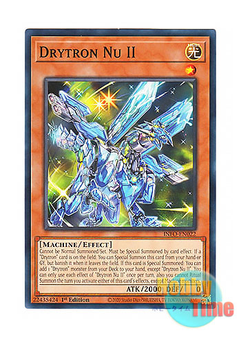 画像1: 英語版 INFO-EN022 Drytron Nu II 竜輝巧－νII (ノーマル) 1st Edition