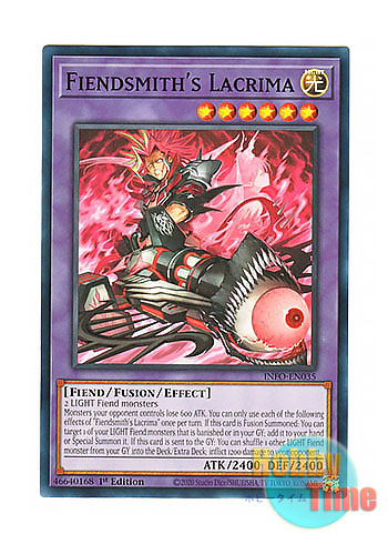 画像1: 英語版 INFO-EN035 Fiendsmith's Lacrima 刻まれし魔ラクリモーサ (ノーマル) 1st Edition