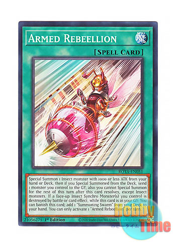 画像1: 英語版 ROTA-EN051 Armed Rebeellion 武装蜂起 (ノーマル) 1st Edition