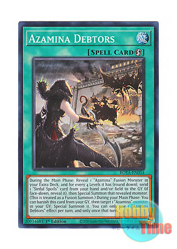 画像1: 英語版 ROTA-EN054 Azamina Debtors アザミナ・オフェイレーテス (スーパーレア) 1st Edition