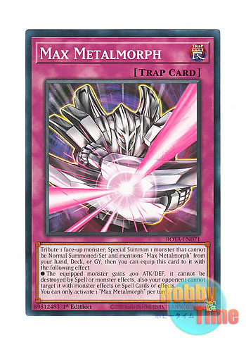 画像1: 英語版 ROTA-EN071 Max Metalmorph メタル化・強化反射装甲 (ノーマル) 1st Edition