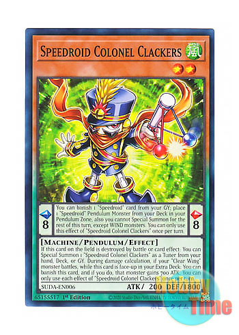 画像1: 英語版 SUDA-EN006 Speedroid Colonel Clackers SRクラッカーネル (ノーマル) 1st Edition