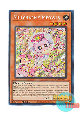 画像1: 英語版 SUDA-EN025 Mulcharmy Meowls マルチャミー・ニャルス (シークレットレア) 1st Edition