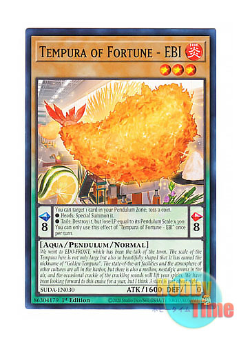 画像1: 英語版 SUDA-EN030 Tempura of Fortune - EBI 運否の天賦羅－EBI (ノーマル) 1st Edition