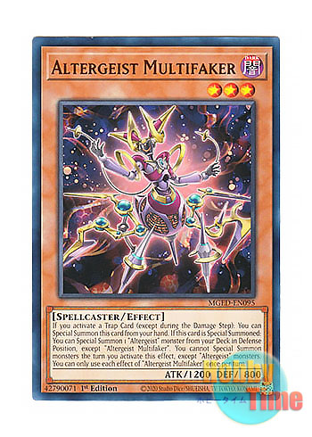 画像1: 英語版 MGED-EN095 Altergeist Multifaker オルターガイスト・マルチフェイカー (レア：ゴールド) 1st Edition