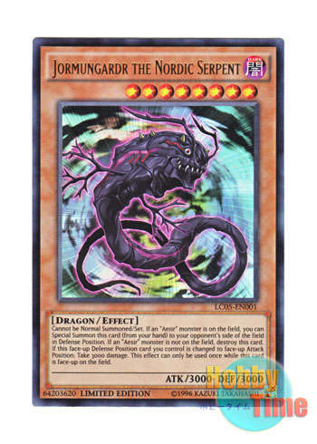 英語版 LC05-EN001 Jormungardr the Nordic Serpent 極星邪龍 