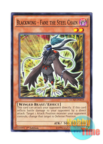 画像1: 英語版 LC5D-EN119 Blackwing - Fane the Steel Chain BF－鉄鎖のフェーン (ノーマル) 1st Edition