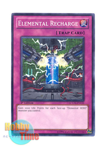 画像1: 英語版 LCGX-EN115 Elemental Recharge エレメンタル・チャージ (ノーマル) 1st Edition