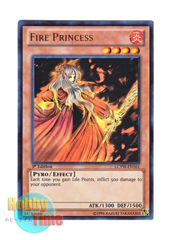 英語版 LCYW-EN161 Fire Princess ビッグバンガール (ウルトラレア) 1st Edition