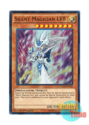 英語版 YGLD-ENC04 Silent Magician LV8 サイレント・マジシャン LV８ 
