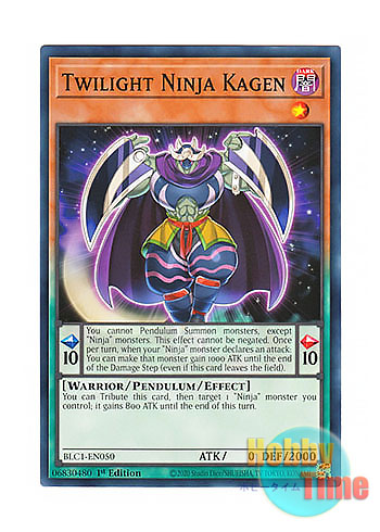 画像1: 英語版 BLC1-EN050 Twilight Ninja Kagen 黄昏の忍者－カゲン (ノーマル) 1st Edition