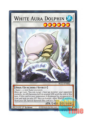 画像1: 英語版 BLC1-EN052 White Aura Dolphin 白闘気海豚 (ノーマル) 1st Edition