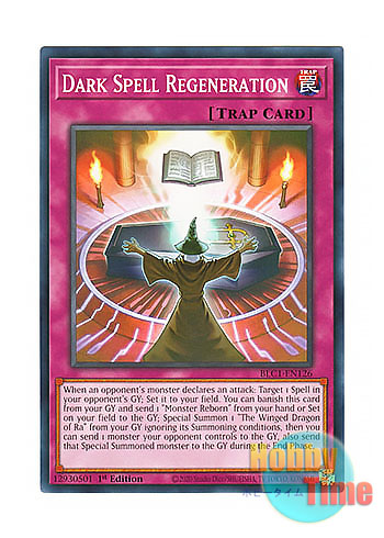 画像1: 英語版 BLC1-EN126 Dark Spell Regeneration 暗黒の魔再生 (ノーマル) 1st Edition